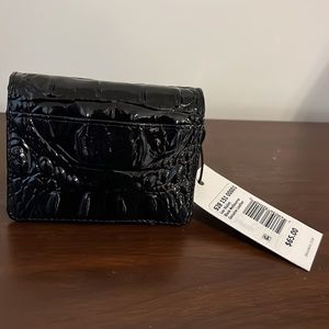 Brahmin Leo Melbourne Wallet. Black. New.